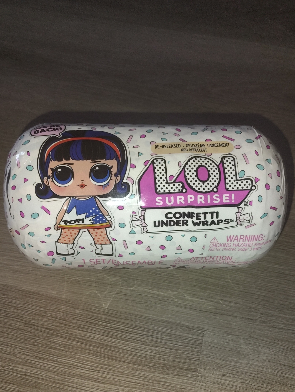 🆕L.O.L. Surprise! Confetti Under Wraps - White, Pink & Teal